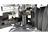 The driver front fender is used for quick draining and close proximity to the PCV valve and intake manifold on your 2014+ Mazda3/6