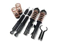 Adjust ride height and front camber to dial in your stance & wheel fitment.