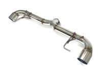 Pair the CorkSport Turbo Kit with the Non-Resonated 80mm exhaust for optimal sound and performance.