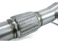 3.5 inch OD mandrel bent piping provides a great sound and efficient flow for 850+WHP.