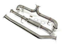 2014-2018 Mazda 3 turbo cat Back Exhaust 80mm.