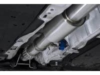 Straight through resonators cut out drone without impacting horsepower potential.