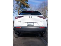 Rear view of CX-30 Turbo Cat Back Exhaust System installed