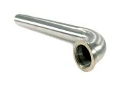 With a 3.5" exhaust this is the dumptube you need