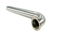 With a 3.5" exhaust this is the dumptube you need