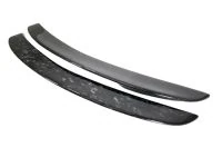 A 3D scan was used to design a well-fitting spoiler that meshes well with OEM body lines.