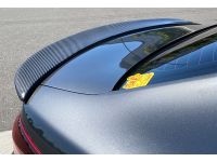 Back Trunk lip spoiler twill installed on Mazda 3