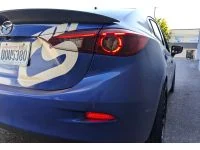 2014-2018 Mazda 3 Sedan rear bumper lights