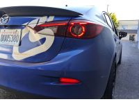 2014-2018 Mazda 3 Sedan rear bumper lights
