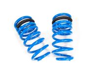 Durable blue powder coat ensures the CS Lowering Springs will retain their finish for years to com