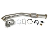 Let your turbo breathe freely with the CorkSport V2 Downpipe for Mazdaspeed 6.