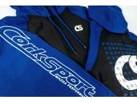 Fleece lined hoodie which is comfortable and warm until your significant other steals it...