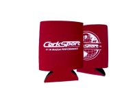 Red CorkSport Mazda performance Koozie