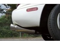 subtle yet obtrusive in sound, that coal roller wont be able to miss you with the volume of the drift exhaust sparing your life once more from the lifted dodge 2500 diesel menace