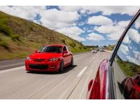 Mazda 3 Lowering springs provides better turn and driving performance