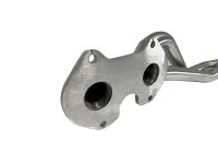 Remove restricted air flow with the Exhaust header pipe