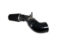 Mandrel bent aluminum pipe & custom silicone ensures smooth airflow.