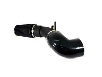 Mandrel bent aluminum pipe & custom silicone ensures smooth airflow.