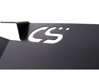 Our heat shield is ceramic coated satin black for a durable and long-lasting finish.