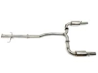 Mandrel bent & TIG welded 304 stainless piping offers smooth flow and long lasting durability.