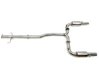 Mandrel bent & TIG welded 304 stainless piping offers smooth flow and long lasting durability.