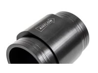 Stainless steel t-bolt clamps provide a secure and great looking clamping system.