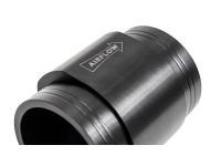 Stainless steel t-bolt clamps provide a secure and great looking clamping system.