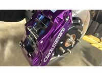 Big Brake Kit in purple for Mazdaspeed 3