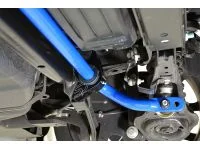 Reduce body roll with the Mazda 3 sway bar in blue