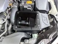 The CorkSport Mazda 3 Air Box enhances the look of your engine bay