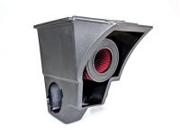 The CS Cold Air Box uses an acrylic panel to provide a stylish view of the filter which also allows for quick checks for filter debris without disassembly