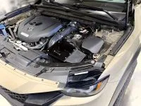 The CX50 Cold Air Box utilizes the factory fresh air duct to aid in lowering intake air temperature.