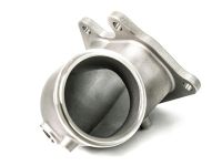 Cast 304 stainless steel construction that looks great for the downpipe.