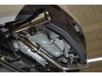 Mazdaspeed 3 Turbo back Exhaust non-resonated installed