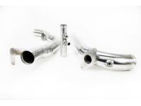 Thick walled aluminum piping is used for the charge air plumbing