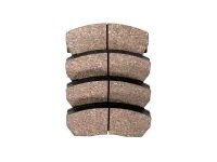 Set of 4 replacement pads for front CorkSport Big brake kits