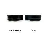 Side by side comparison of the crankshaft pulley with OEM