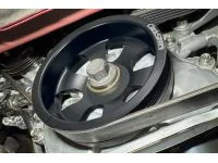 Pulley Installed on the Mazda 3 for improved performance