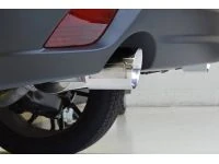 CX-5 Exhaust tips improve the  look of your Mazda CX-5 with a chrome like reflective finish.