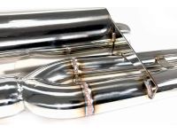Reinforced with T304 stainless steel for a durable long-lasting exhaust