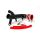 Mazdaspeed 3 black turbo inlet pipe with red silicone and breather hose