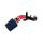 Mazdaspeed 3 Short Ram Stage 2 Power Intake with turbo inlet pipe with blue filter, red MAF, red silicone, black TIP