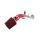 Mazdaspeed 3 Short Ram Stage 2 Power Intake with turbo inlet pipe with red filter, red MAF, red silicone, polished TIP