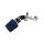 Mazdaspeed 3 Short Ram Stage 2 Power Intake with turbo inlet pipe in blue filter, black MAF, black silicone, polished TIP