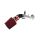 Mazdaspeed 3 Short Ram Stage 2 Power Intake with turbo inlet pipe in red filter, red MAF, black silicone