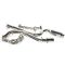 A complete 2007-2009 Mazdaspeed 3 turbo back exhaust system