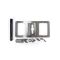 Change the factory license plate location to improve the front end appearance of your Mazda3 and Cx-30