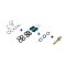 CorkSport HPFP Rebuild Kit, OEM Injector O-Rings, OEM Fuel Rail Seals, & OEM Fuel Pressure Relief Valve Combo Kit