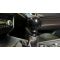 Black aluminum shift knob for the Mazda 3 installed