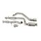 A complete 2007-2009 Mazdaspeed 3 turbo back exhaust system